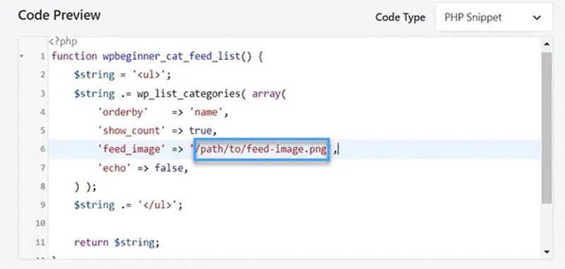 Cach-tao-RSS-Feeds-cho-Category-trong-WordPress-bang-WPCode-3