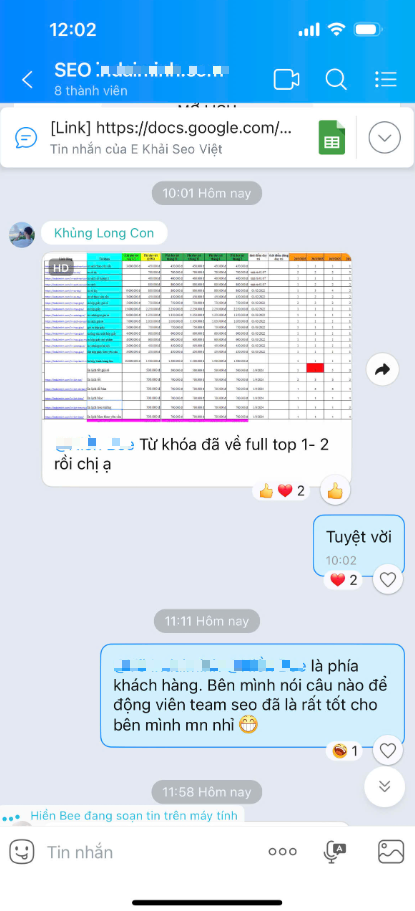 Đánh giá của khách hàng về dịch vụ SEO ngành in ấn