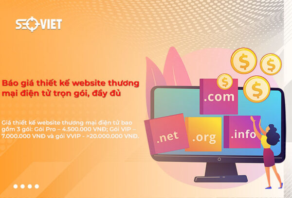 giá thiết kế website thương mại điện tử