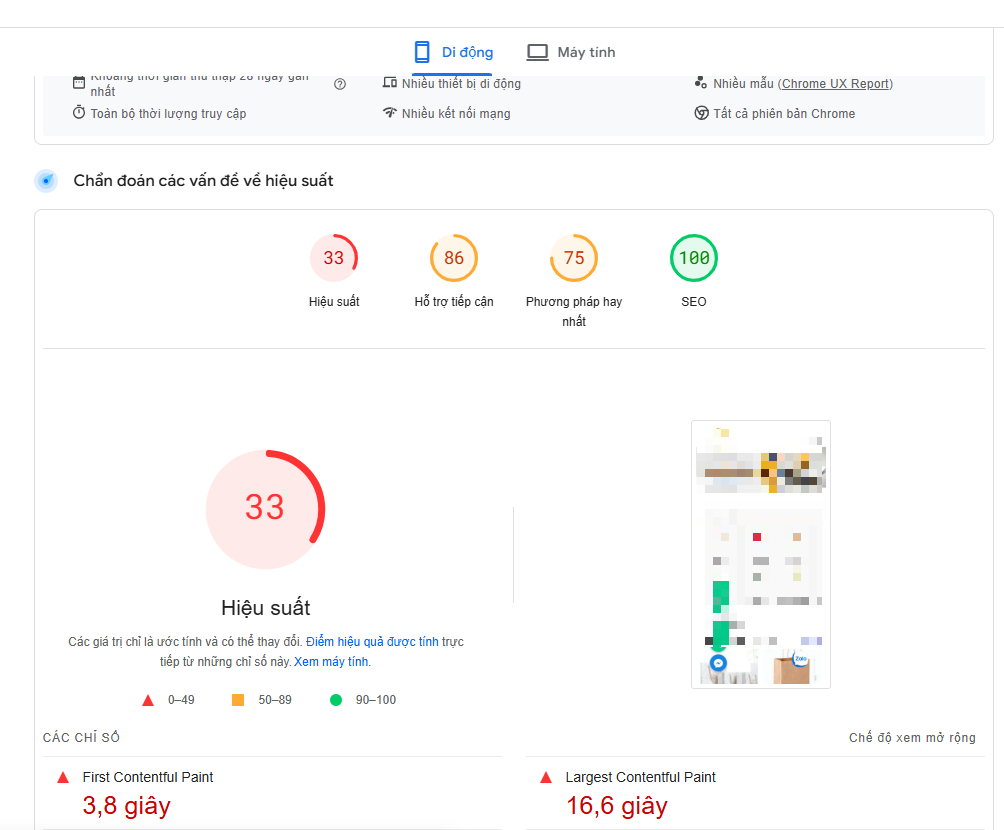 Speed chậm