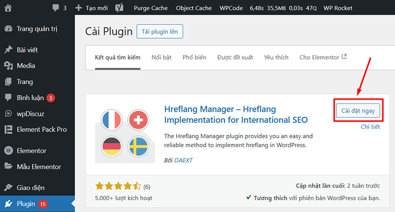 Thêm thẻ Hreflang vào WordPress bằng Plugin