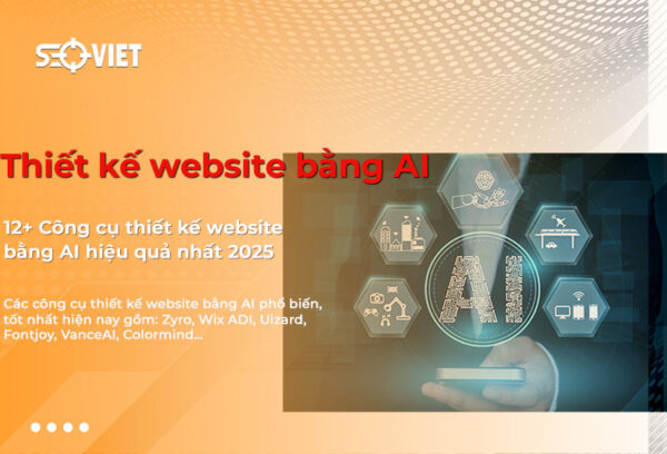 Thiết kế website bằng AI