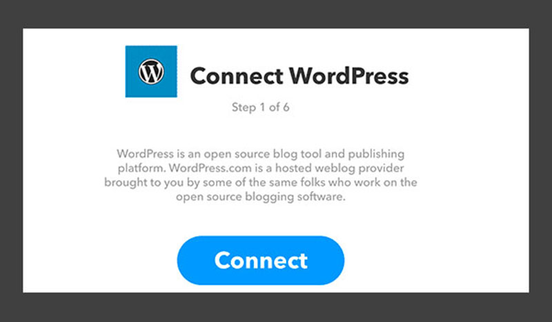 Tự động đăng bài lên Facebook từ WordPress với IFTTT