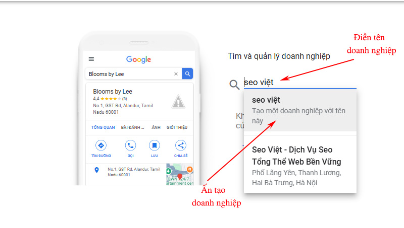 Cách tạo doanh nghiệp trên Google Maps