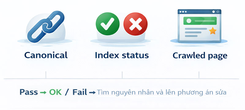 Theo dõi các chỉ số index