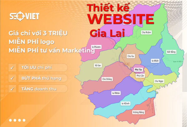 thiết kế Website uy tín tại Gia Lai