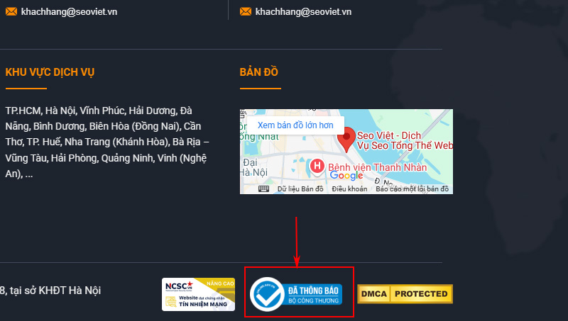 Cập nhật logo lên website