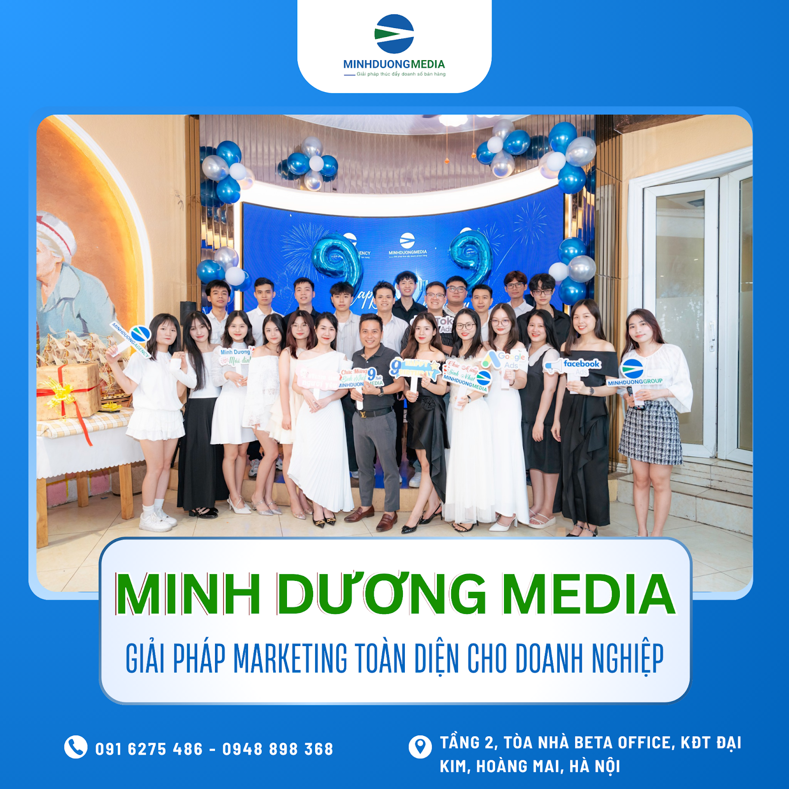 Dịch vụ marketing thuê ngoài - Minh Dương Media