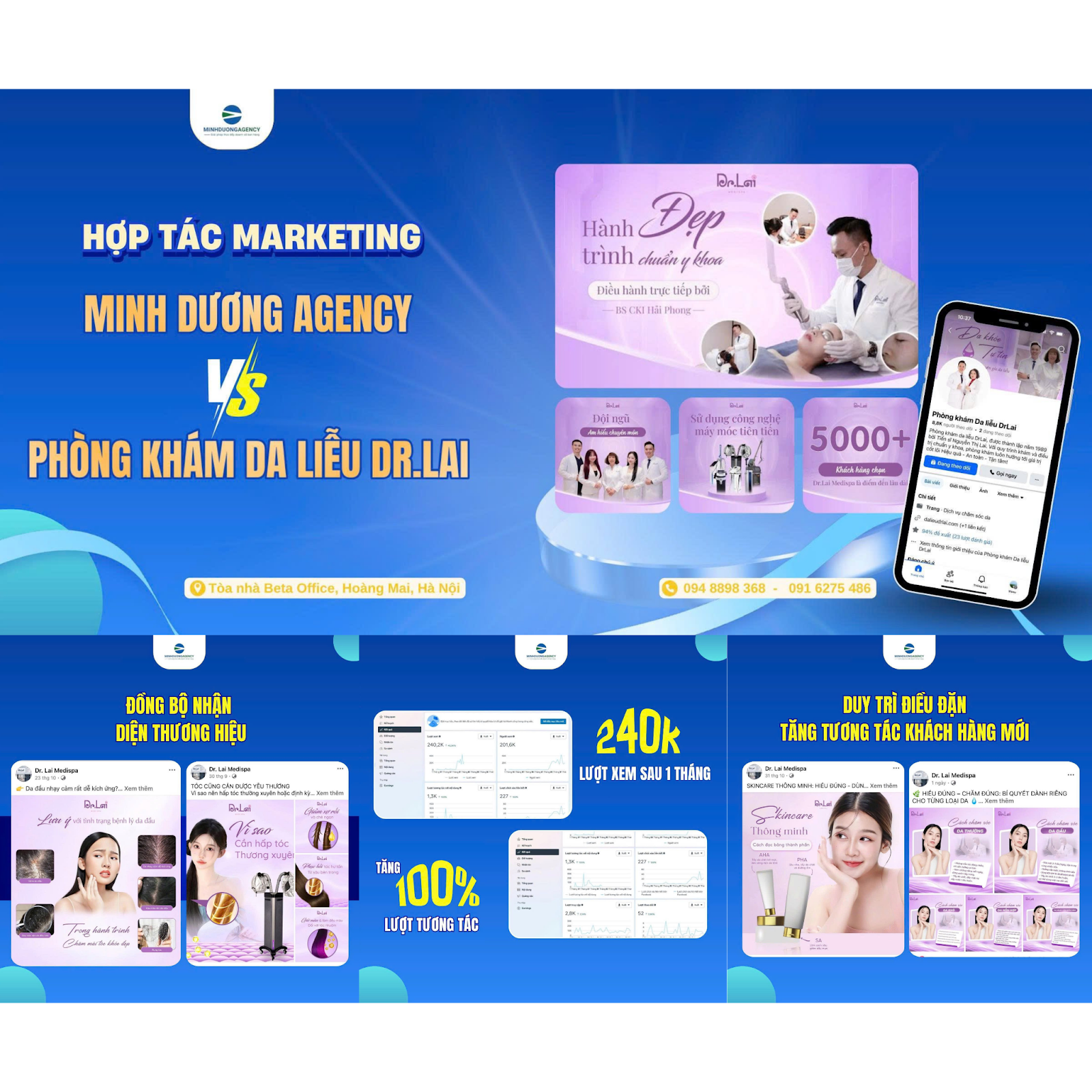 Những dự án thực tế thực hiện bởi Minh Dương Media