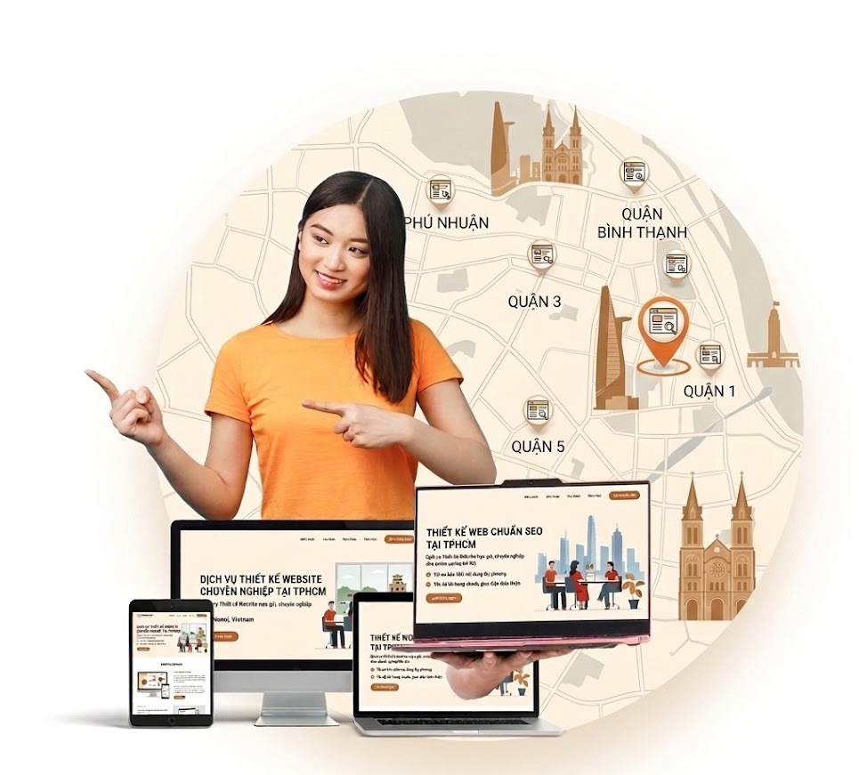 DỊCH VỤ THIẾT KẾ WEBSITE TPHCM
