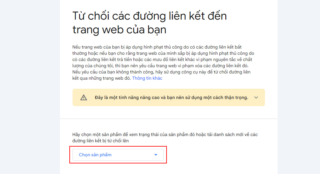 Chọn đúng tên miền của bạn
