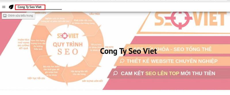 Nhập tên trang web của bạn