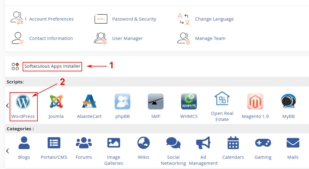 Cài đặt mã nguồn WordPress