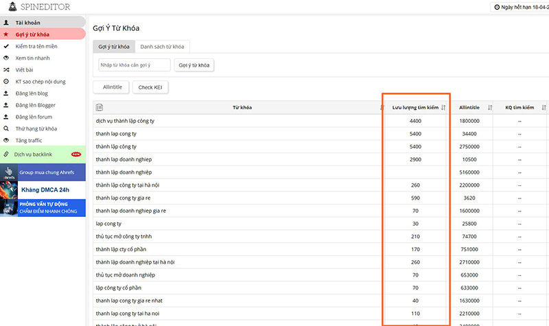 cong-cu-kiem-tra-Search-Volume-Spineditor