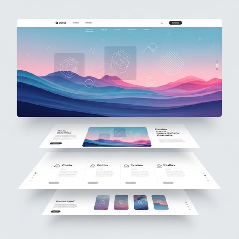 mau-website-ung-dung-Parallax-3