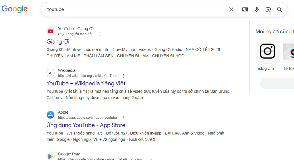 Search Intent Ý định điều hướng