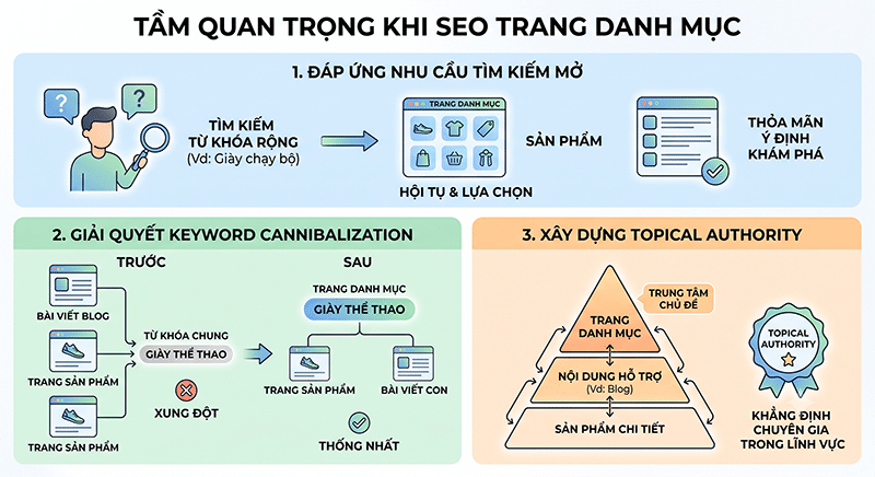 Hướng dẫn SEO danh mục sản phẩm, tăng traffic, tối ưu chuyển đổi Tai-sao-SEO-trang-danh-muc-Category-Page-lai-quan-trong